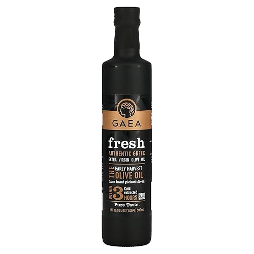Gaea The Early Harvest, Aceite de oliva virgen extra, 16.9 fl oz (16.9 fl oz)