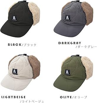 Amazon | [ポーラーベアバンク] 帽子 フライトキャップ キャップ 防寒