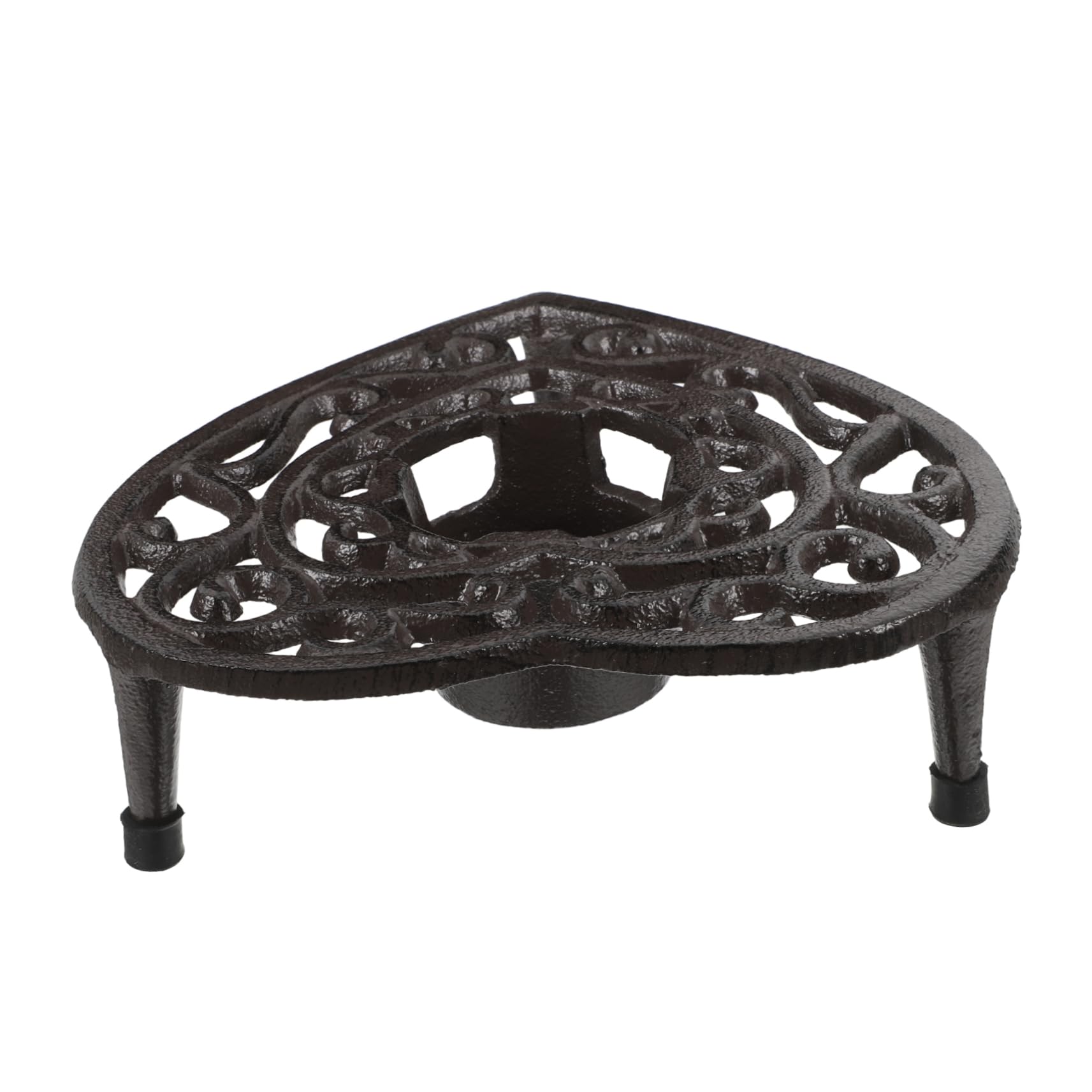 GRIRIW Tea Pot Stovetop Cast Iron Teapot Holder Kettle Teapot Warmer Desk Coasters