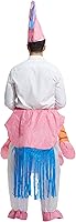 Vista 5 de TOLOCO Disfraz inflable para adultos, disfraz de unicornio, disfraz de Halloween para adultos, disfraz de Halloween para hombres, Adulto, Adulto