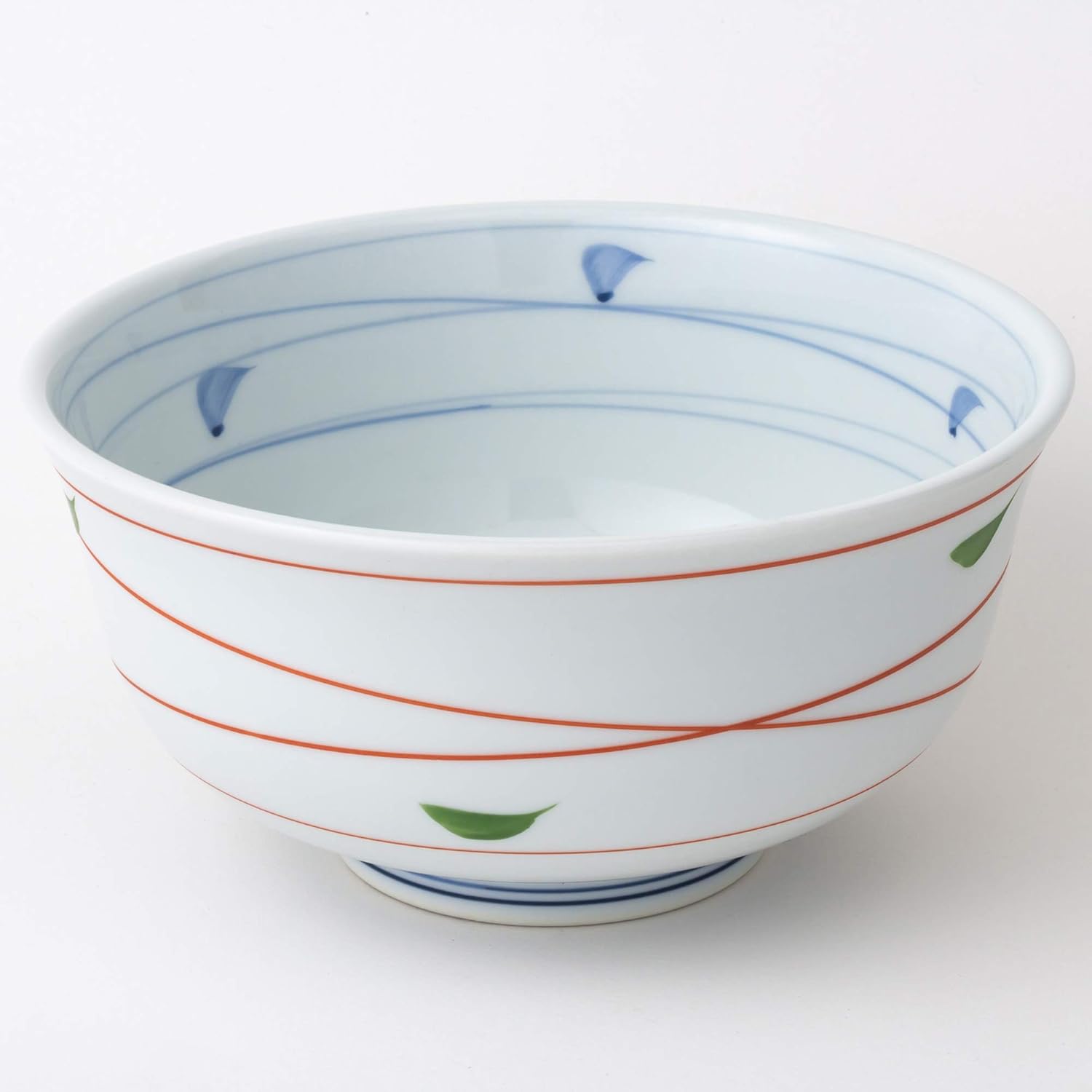 西海陶器(Saikaitoki) Hasamiyaki 41739 Lightweight Bowl Bowl Rung, 6.3 inches (16 cm), Diameter 6.3 inches (16 cm), Microwave Safe, Dishwasher Safe, Made in Japan