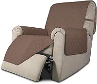 Vista 319 de Easy-Going Funda de Sofá Reclinable Reversible Funda de Sofá Resistente al Agua Funda de Sillón Protector de Muebles con Correas Elásticas
