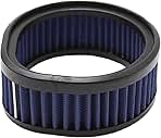 12-579 Motorcycle High Flow Air Cleaner Washable with Teardrop Air Filter Replacement for Harley Model S&S Super E & G Series Carburetors