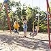 Lifetime 90200 Heavy Duty A-Frame Metal Swing Set, Primary Colors