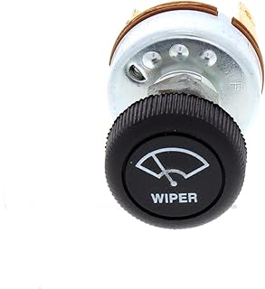 Universal 3 Position Windshield Wiper Knob Switch for Single Motor