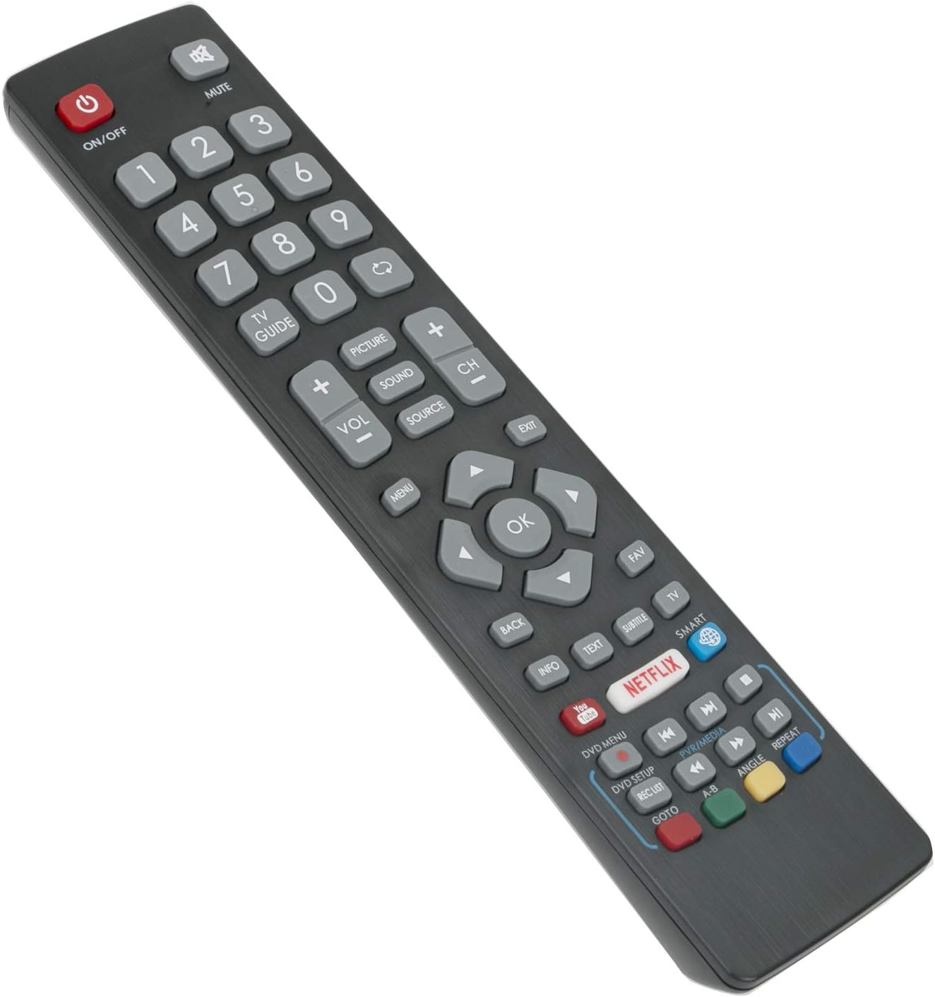 ALLIMITYBLF/RMC/0008 Remote Control Replaced for Blaupunkt Full HD LED 3D Freeview TV
