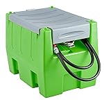 Ajikgn 58 Gallon Portable Fuel Transfer Tank for Diesel & Gasoline with 12V Electric Fuel Transfer Pump, Flow Rate 20 GPM , 13FT Conveying Hose for Gasoline & Diesel Transportation