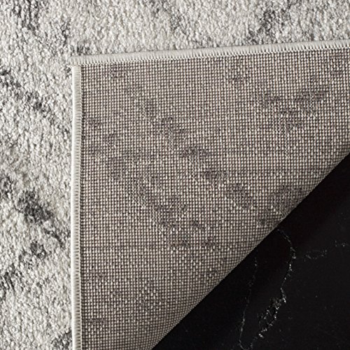Tapete cuadrado 8' x 8' color gris SAFAVIEH miniatura 4