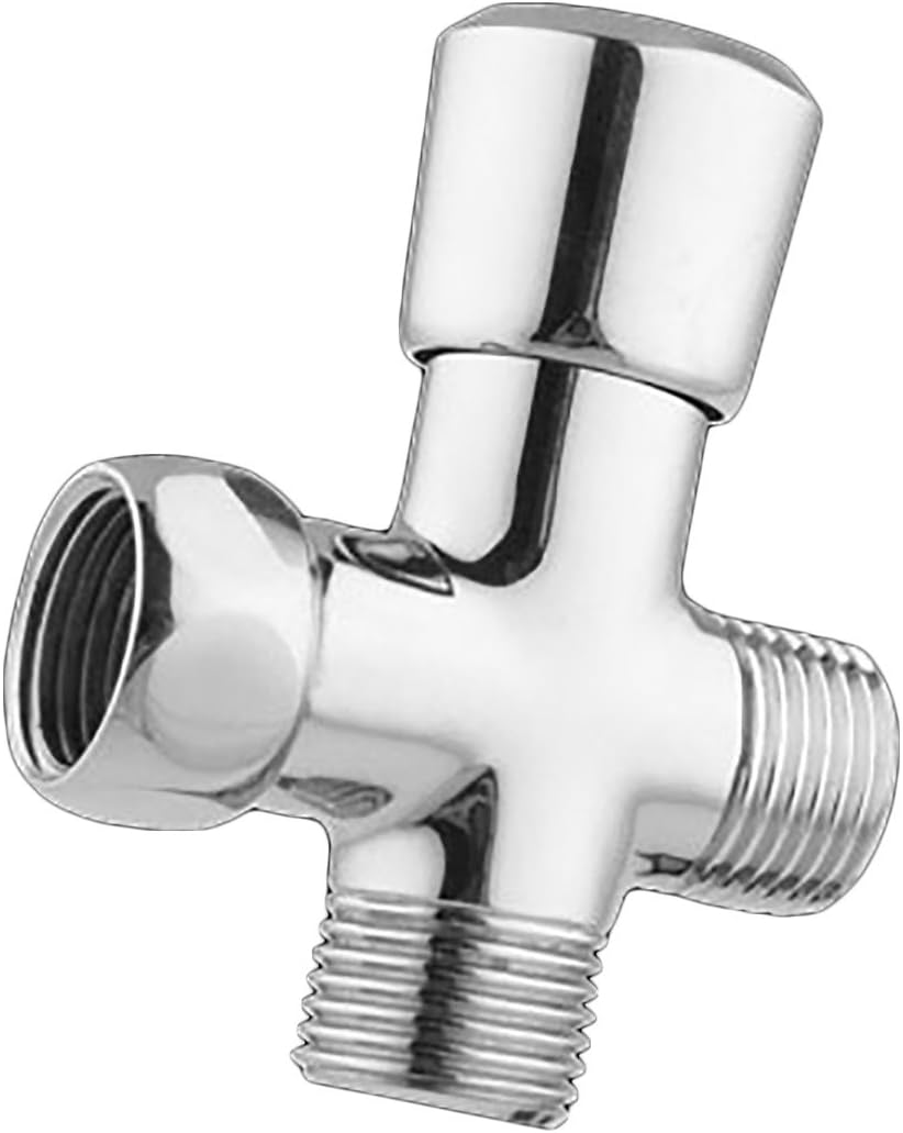 Shower Head Valves Chrome ShutOff Knob 1 1/4" Dia And 1" L Valve