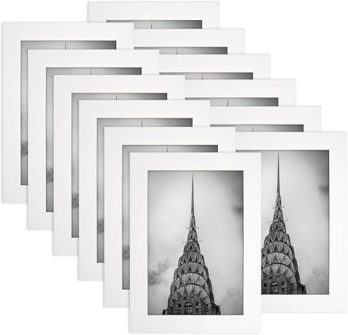 Vista 16 de Marcos para fotos de 4 x 6 pulgadas negros, juego de 12 para decoración de pared, galería, collage, marcos para fotos o exhibición en mesa