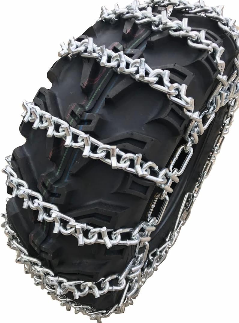TireChain.com 25 X 13.5 X 9, 25 13.5 9 ATV UTV 2 Link V Bar Tire Chains, sold per pair