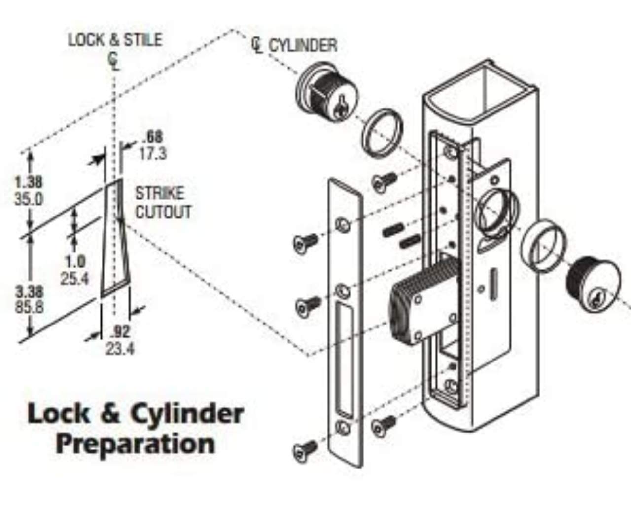 Lock Boxes for Sliding Gates Hook Deadbolt Mortise Gate Lock