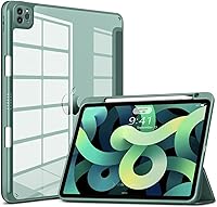 Vista 16 de VIKESI Funda para iPad Pro de 11 pulgadas de 4ª/3ª/2ª/1ª generación, iPad Air de 11 pulgadas, 5ª y 4ª generación con parte trasera transparente