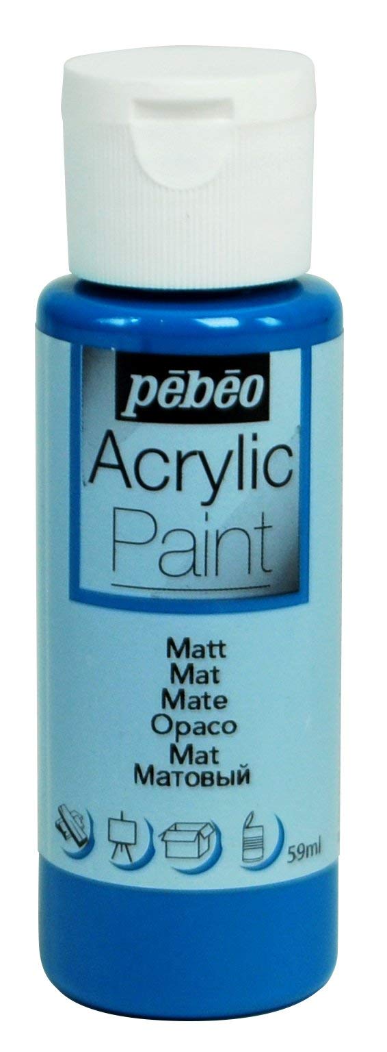 PEBEO - Acrylic Paint Matt Teal Blue - 59 ml