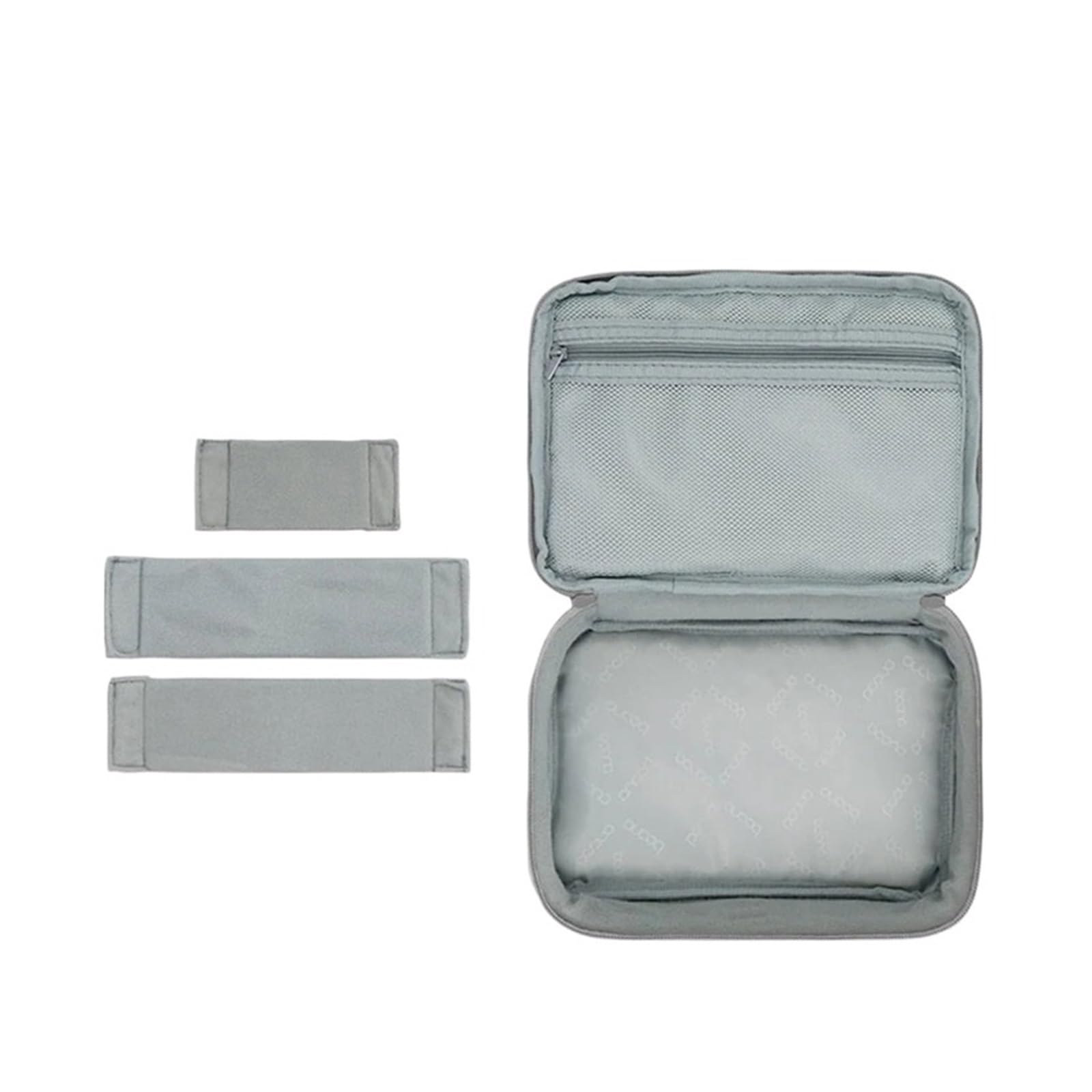 Borsa Organizer per Cavi Custodia Digitale Multifunzionale Caricabatterie Alimentatore Cavo Dati Ricarica Custodia Protettiva for Tesoro Scatola organizzatore(Black,Simplicity Portable)