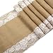 CCTRO Burlap Lace Hessian Table Runner, Rustic Natural Jute Country Wedding Party Bridal Shower Babe Shower Dining Table Decoration 12x108 inches