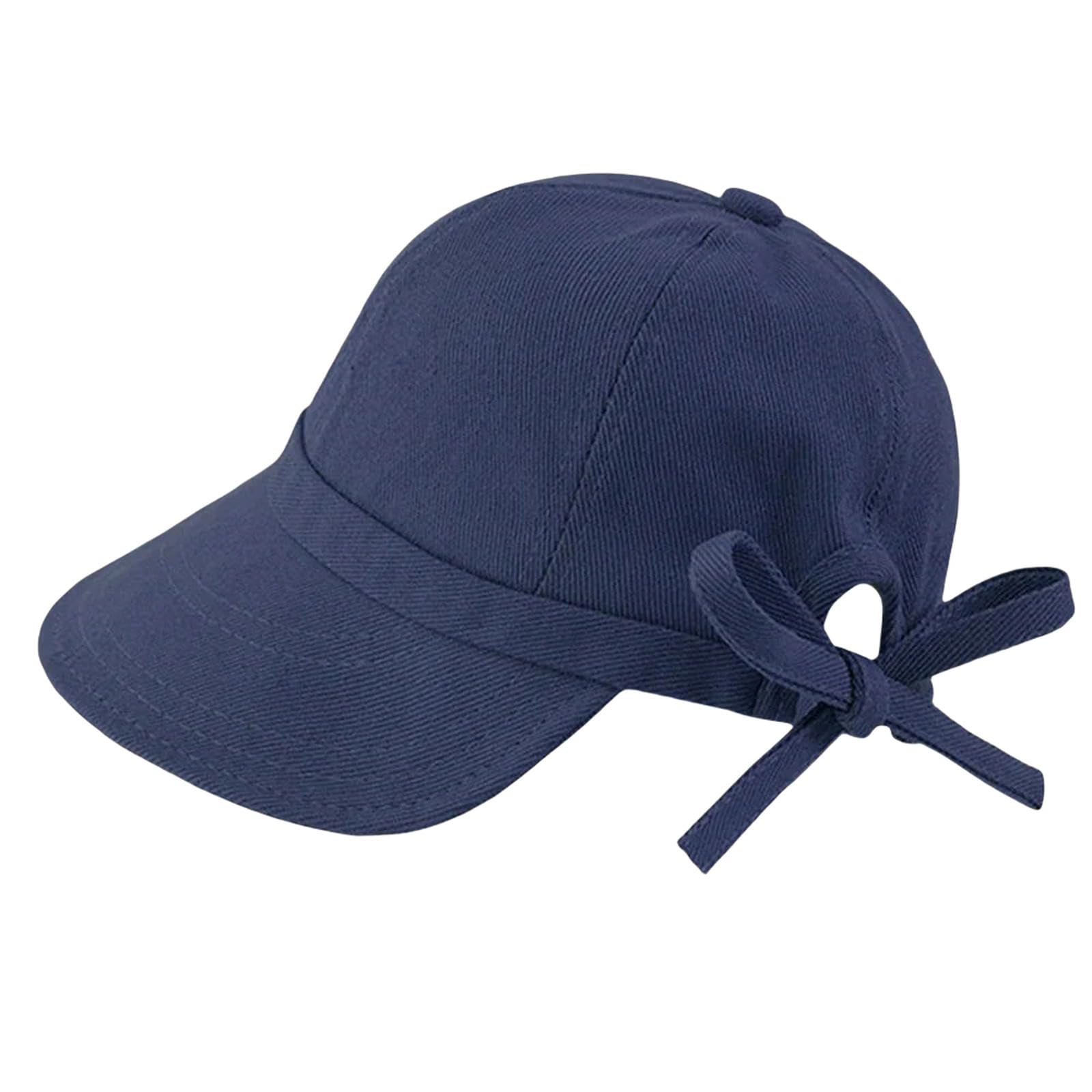 Sombreros for el Sol, Sombrero de Paja, Playa, Pescador, Moda Primavera Verano, Gorras Pesca, Visera con Lazo en la Espalda, for Mujer, Deporte