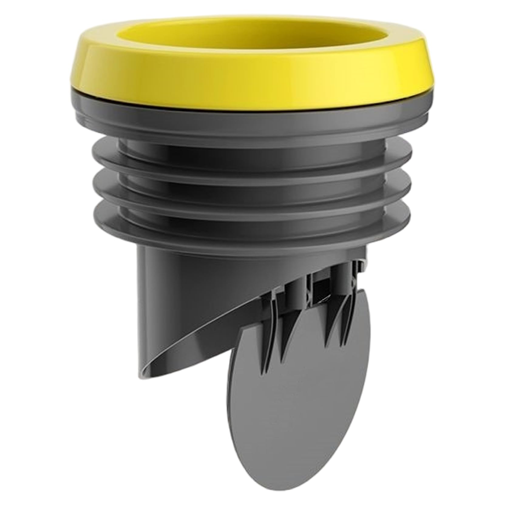 Toilet Flange Wax Rings with Avoid Backflow Valve, Odorproof and Leak Proof Wax Toilet Ring Seal Fits 3.2-4 Inch Waste Lines Flange Ring for Seal