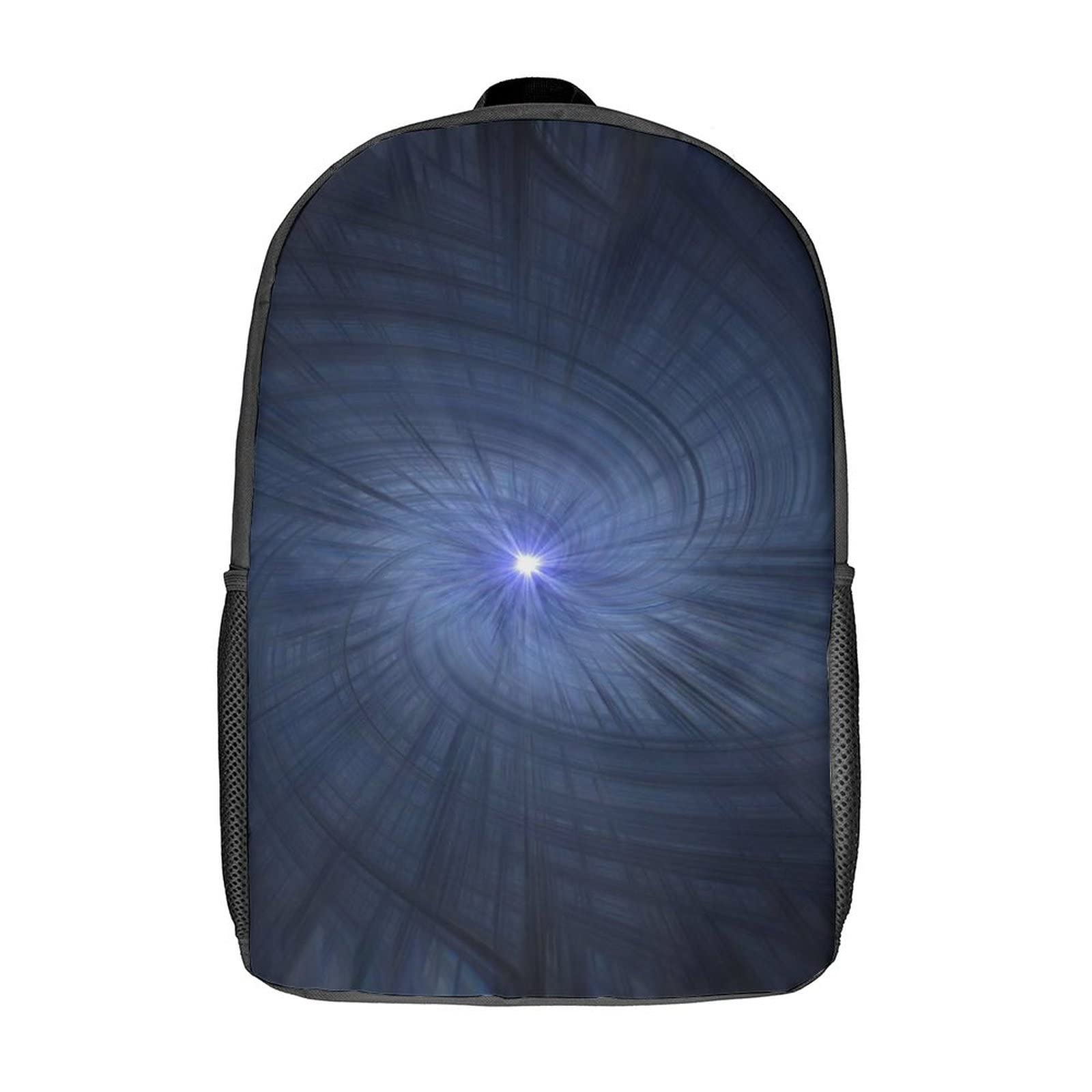 Sac d'école bleu 17 pouces imprimé 3D pour garçons et filles - 8