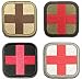 WZT 4 Pcs Medic Cross Tactical Patch
