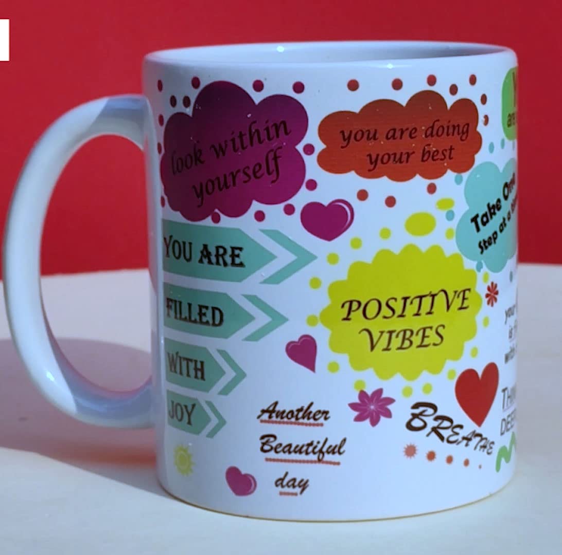 DAYS Mindfulness Inspiration Mug Positive Mug Motivational Law of Attraction Anxiety Manifest Mindset Mental Health Self Love Coffee
