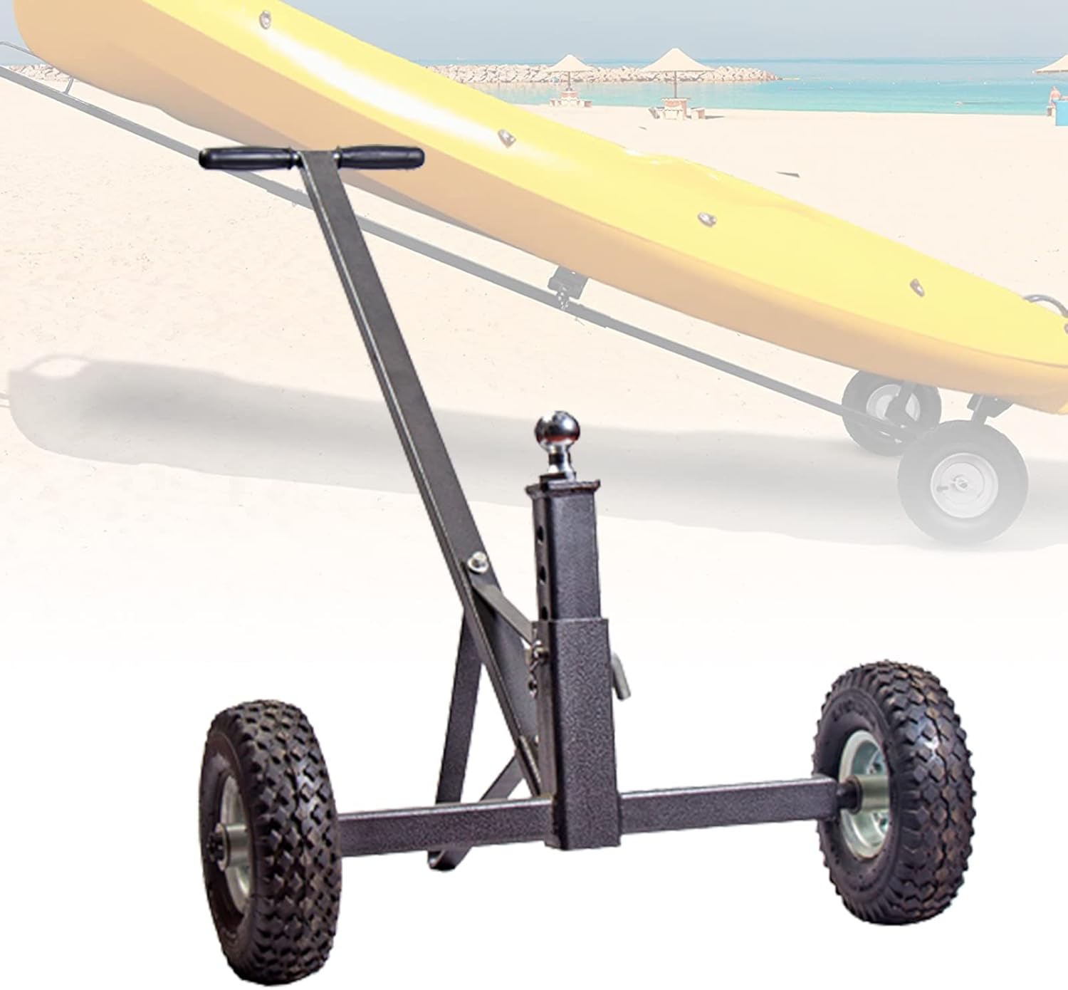 Amazon.co.jp ボート トレーラー ジャッキ 600 lbs 耐荷重 ボート トレーラー ムーバー 12インチ ホイール付き