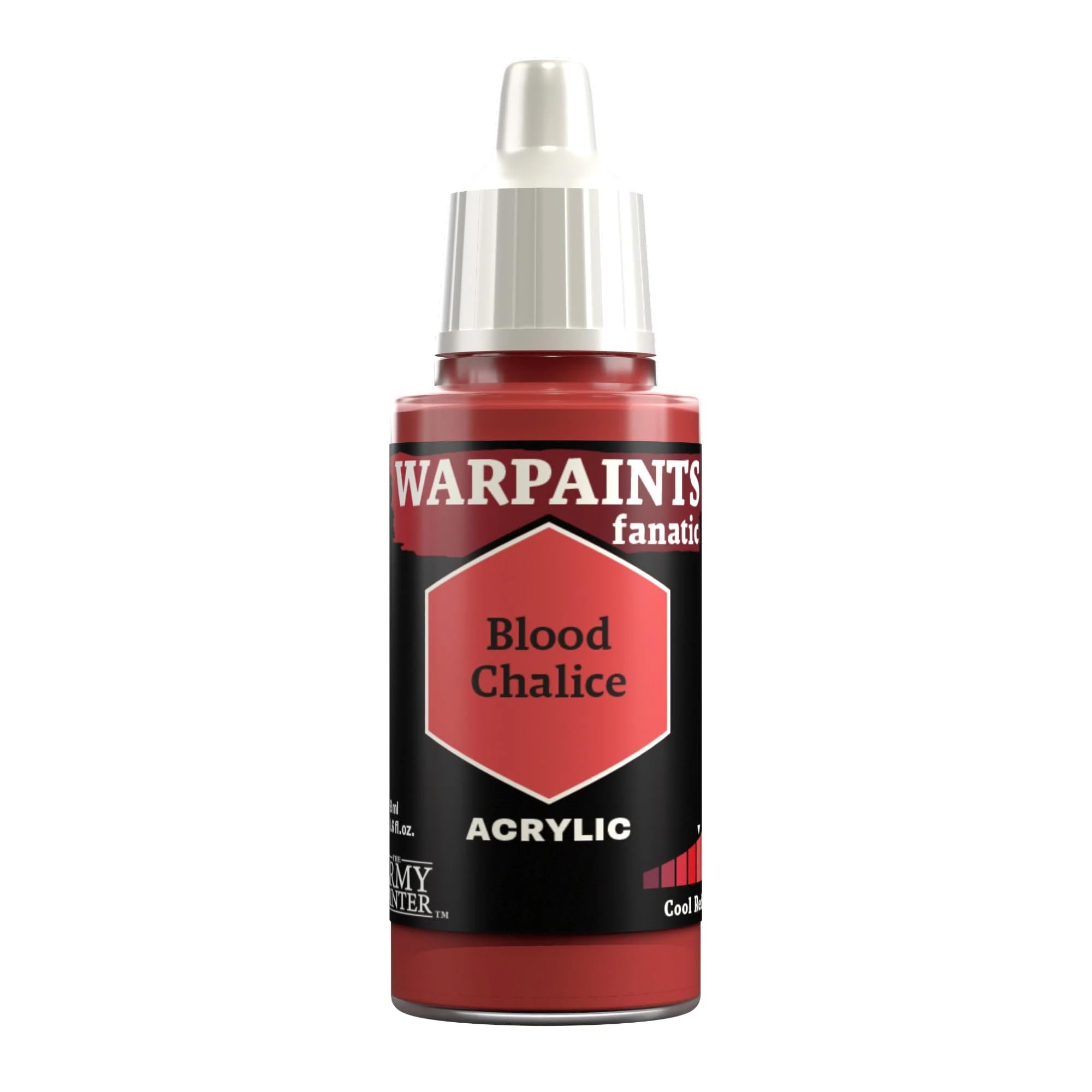 The Army Painter, Warpaints Fanatic Blood Chalice Single Acrylics, Miniature Hobby Painting, Quality Paint for Miniature Wargaming