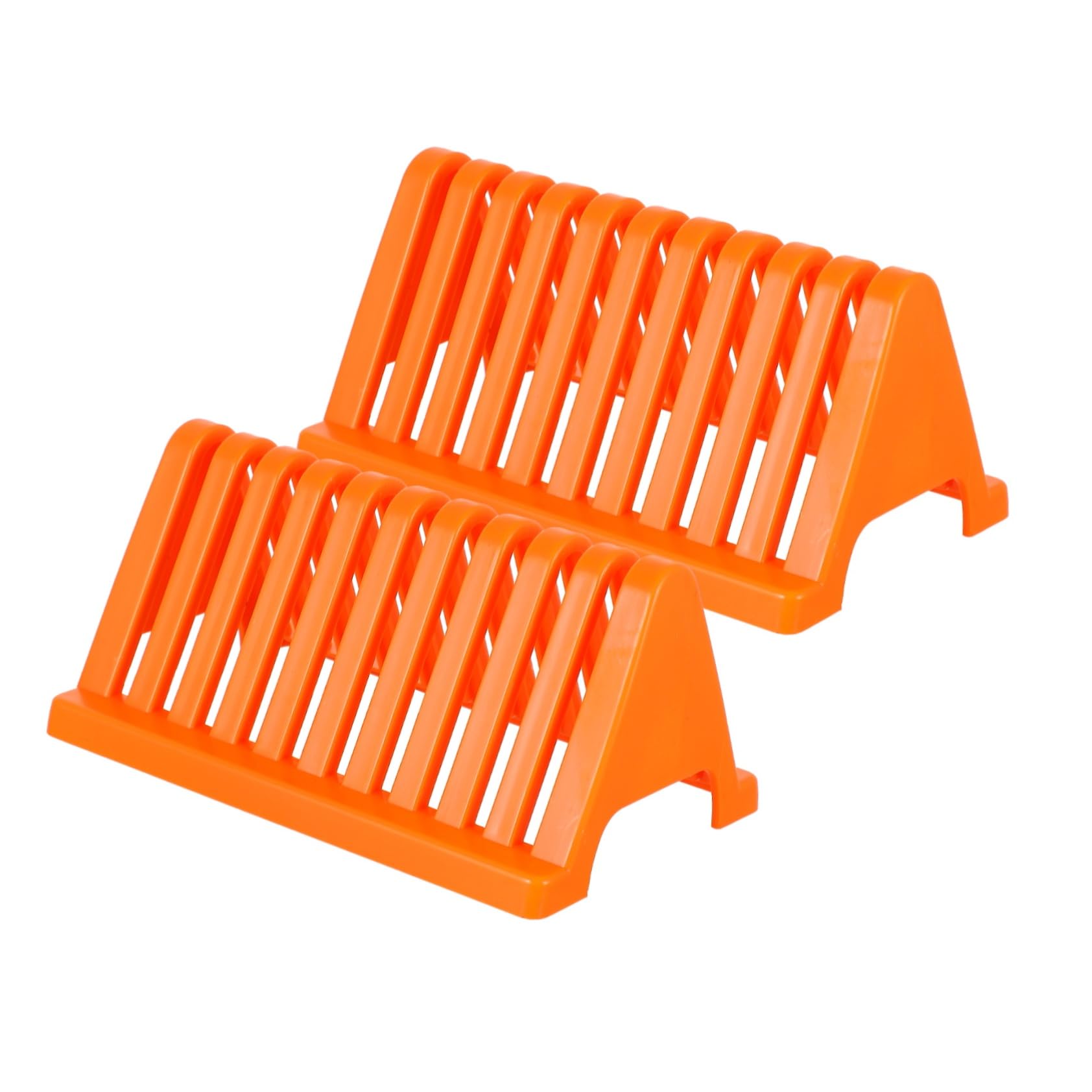 OFFSCH 2Pcs Glass Slide Storage Stands Glass Plate Drying Racks for Convenient Lab Use Lightweight and Easy to Store for Glass Slide Drainage and Drying