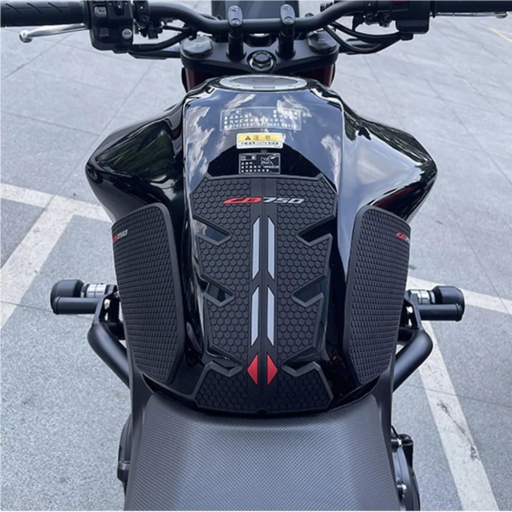 Paraserbatoio per Moto per CB750 per Hornet Moto Antiscivolo Rilievo Serbatoio Adesivo Protezione Ginocchio Grip Adesivo Laterale Serbatoio Carburante
