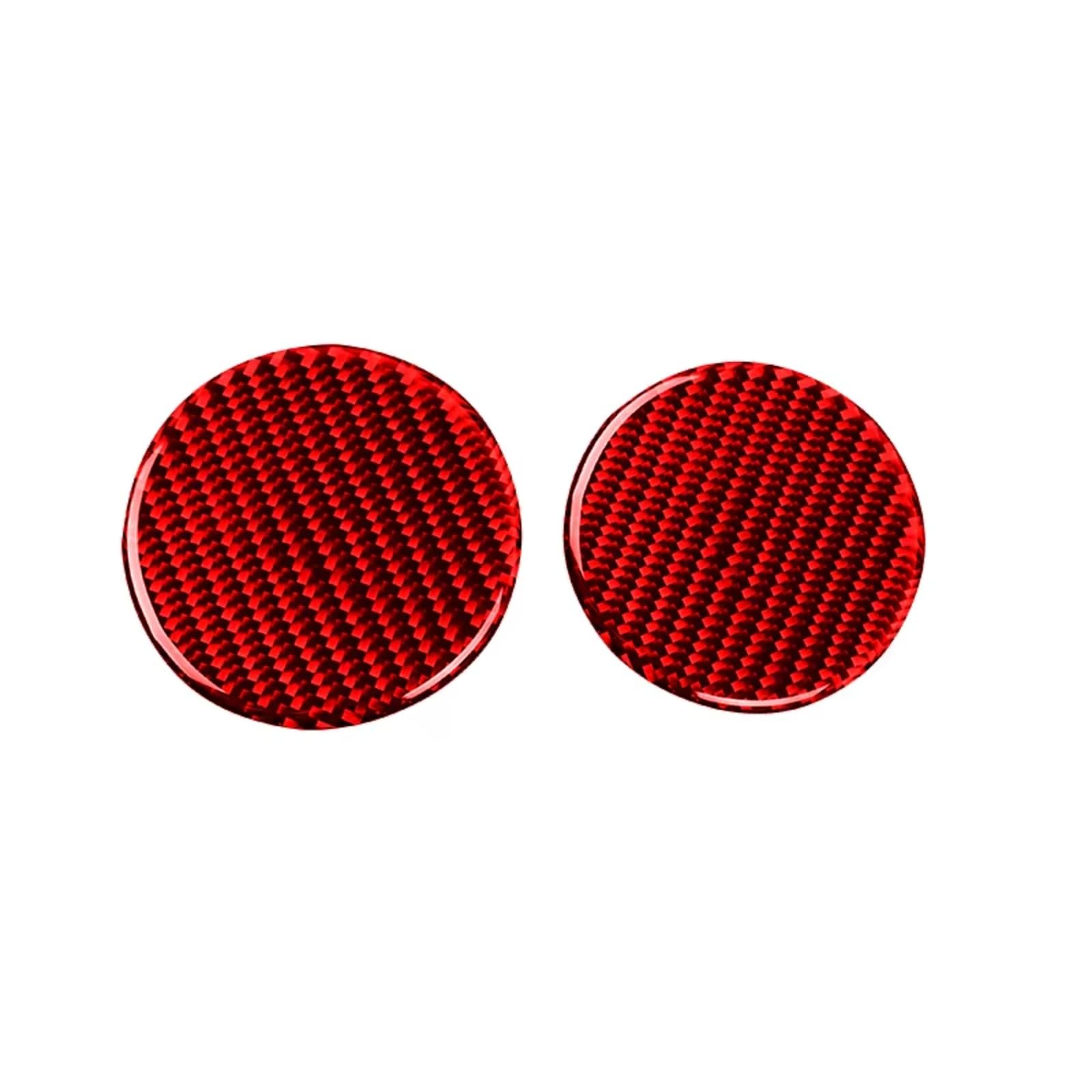 Amxaqjc Red Car Interior Moulding Trim For Mustang For Gt 2015-2021 Car Accessories Interior Auto Water Cup Slot Gasket Trim Cover Sticker Decal Decor(Red)
