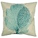 Luxbon Conjunto de 4 Funda Cojin Almohada Animal Mar Verde Lino Duradero...