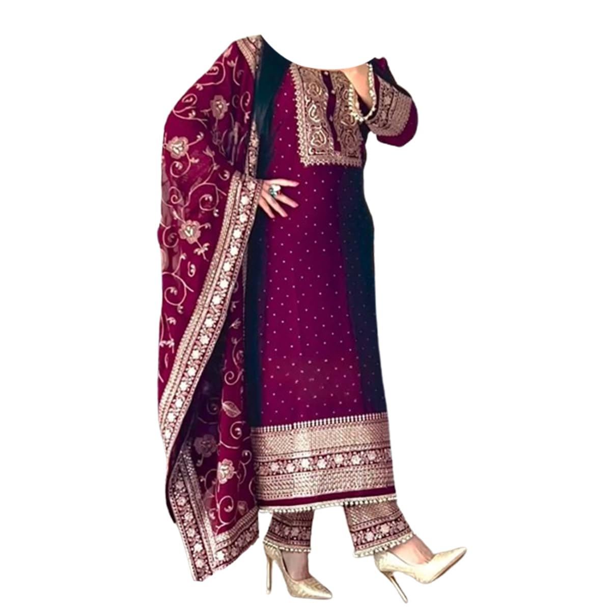 shafnufab Womens Net Stitched anarkali gown for women Ladies use anarkali gown for women wedding For Emboirdery anarkali gown set with dupatta And anarkaligown dress-picture-13