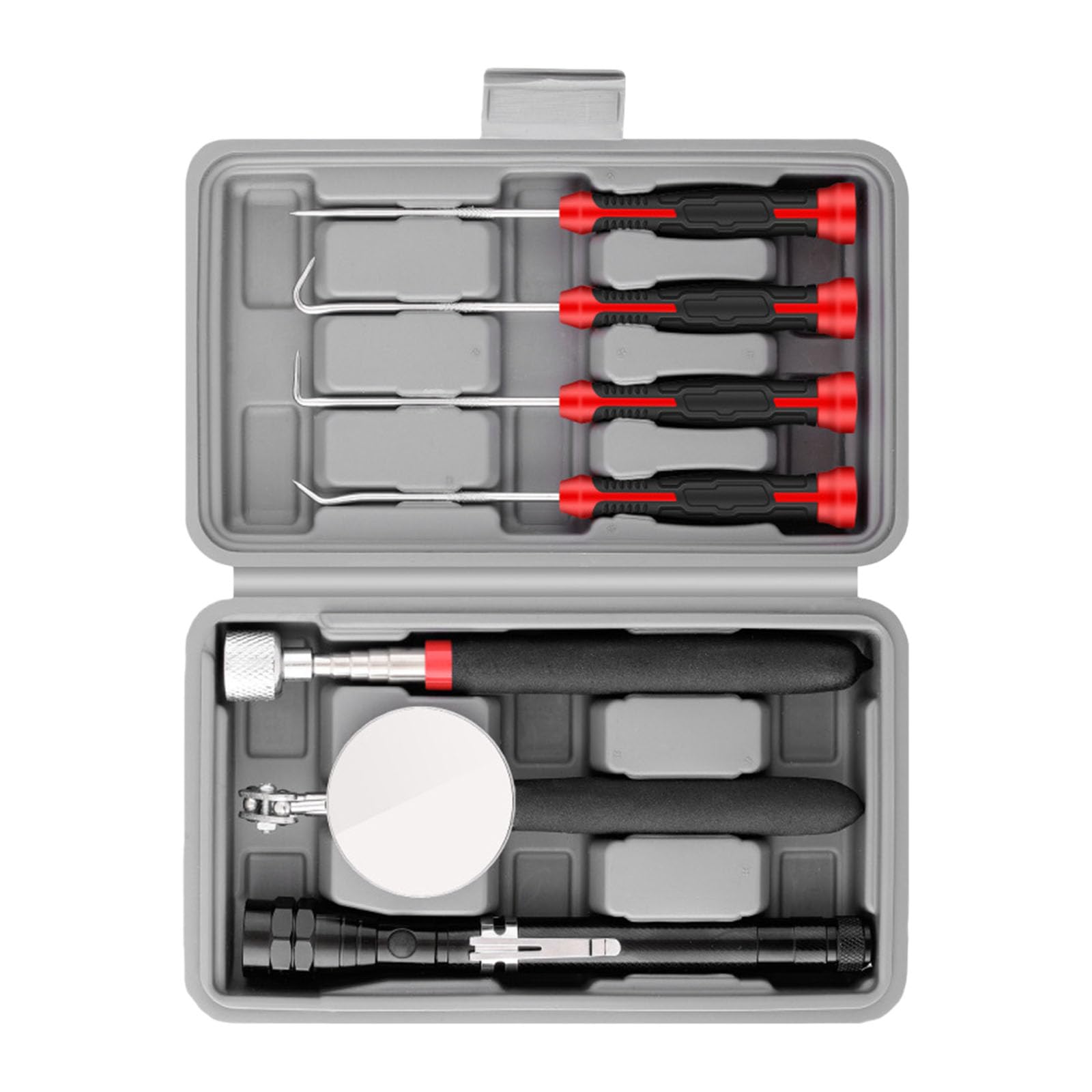 Pickup Tool 7Pcs Car Stainless Steel Suction Cup Stick Seal Puller Telescoping Grabber Pickup