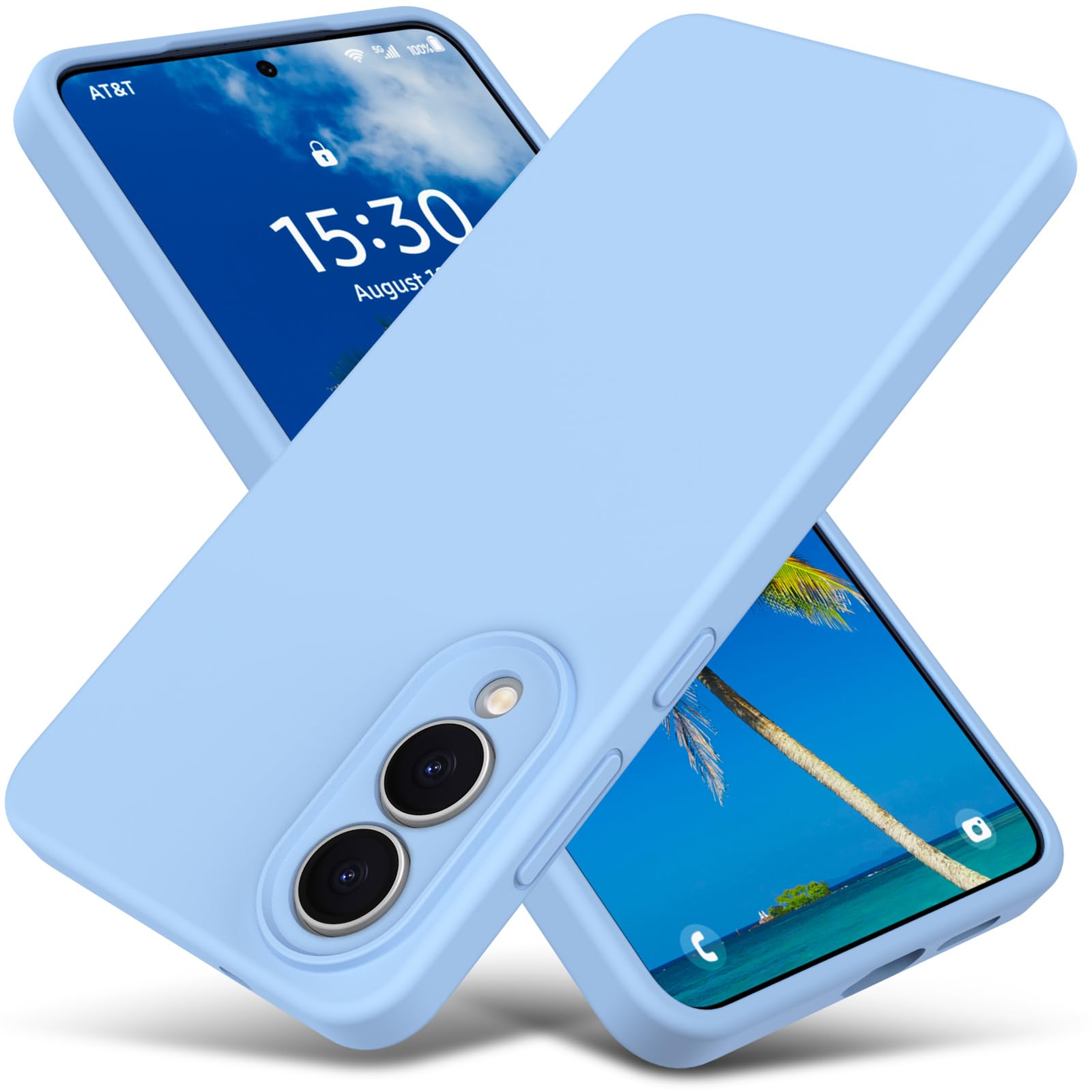 Varikke Compatible with Samsung Galaxy S25 Edge Case, Liquid Silicone Upgrade [Camera Protection] [Anti-Scratch Microfiber Lining] Slim Soft Touch Gel