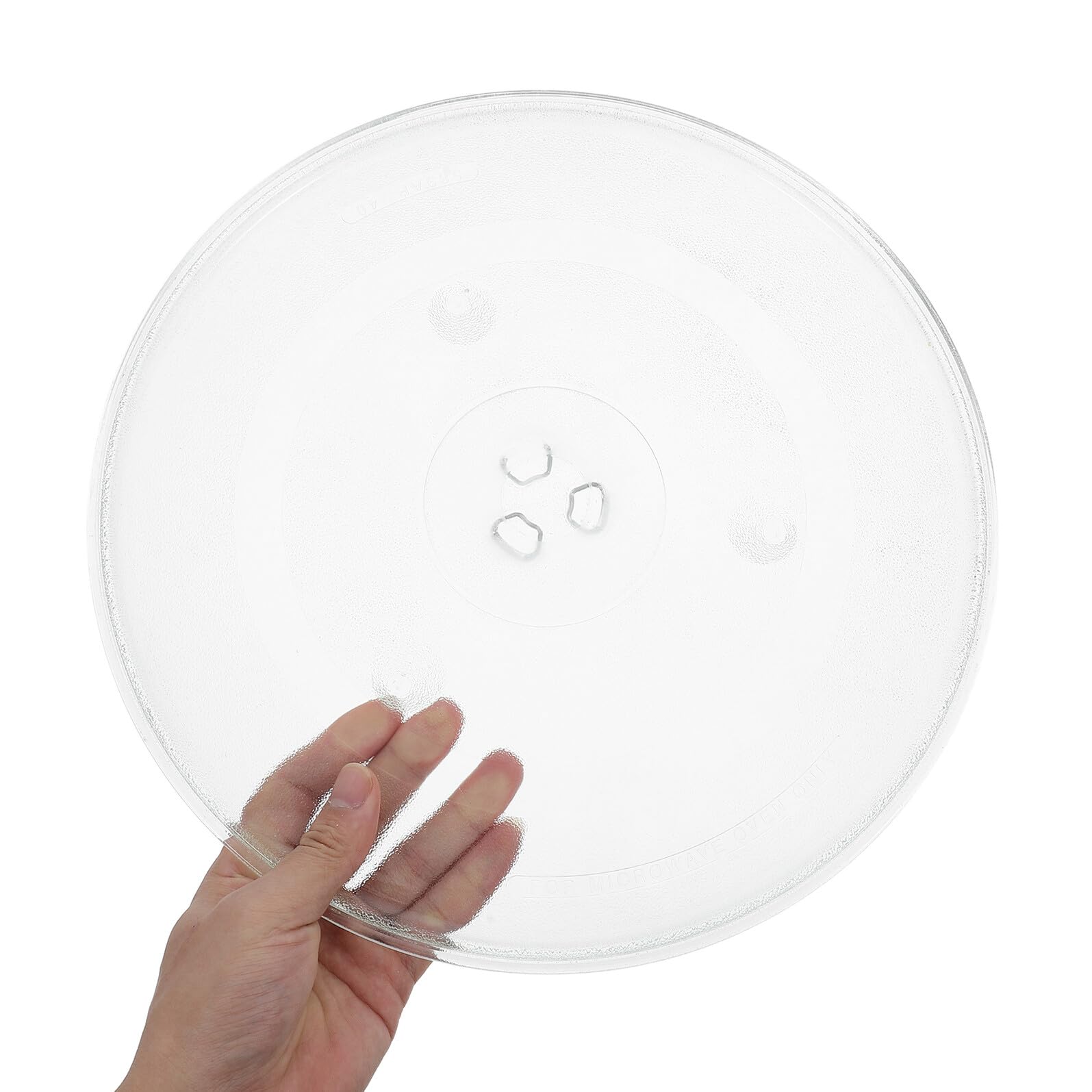 Mikrowellenteller aus Glas 31, 5cm als Ersatz für Drehteller