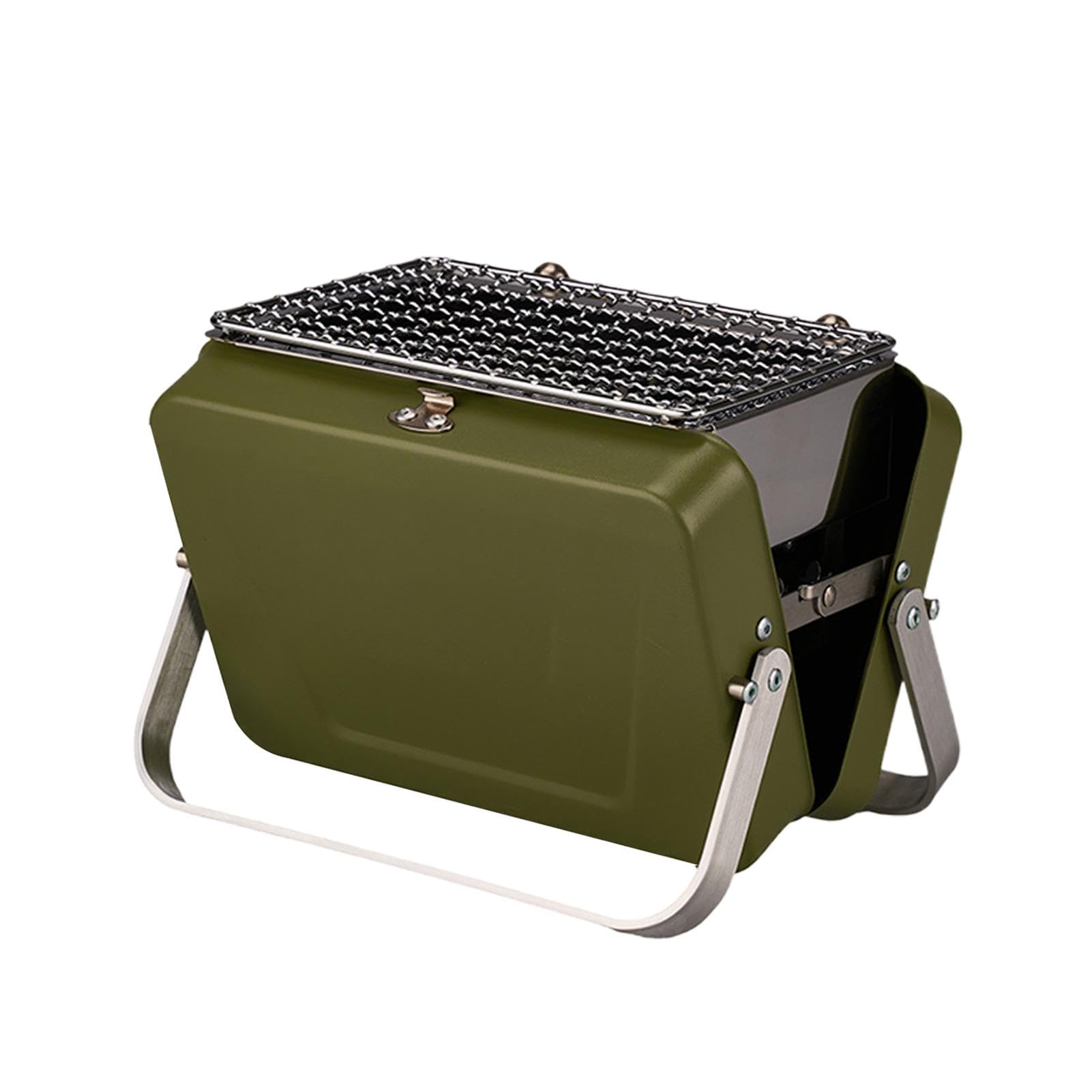 Przenośny grill na węgiel drzewny, kompaktowy grill na węgiel drzewny