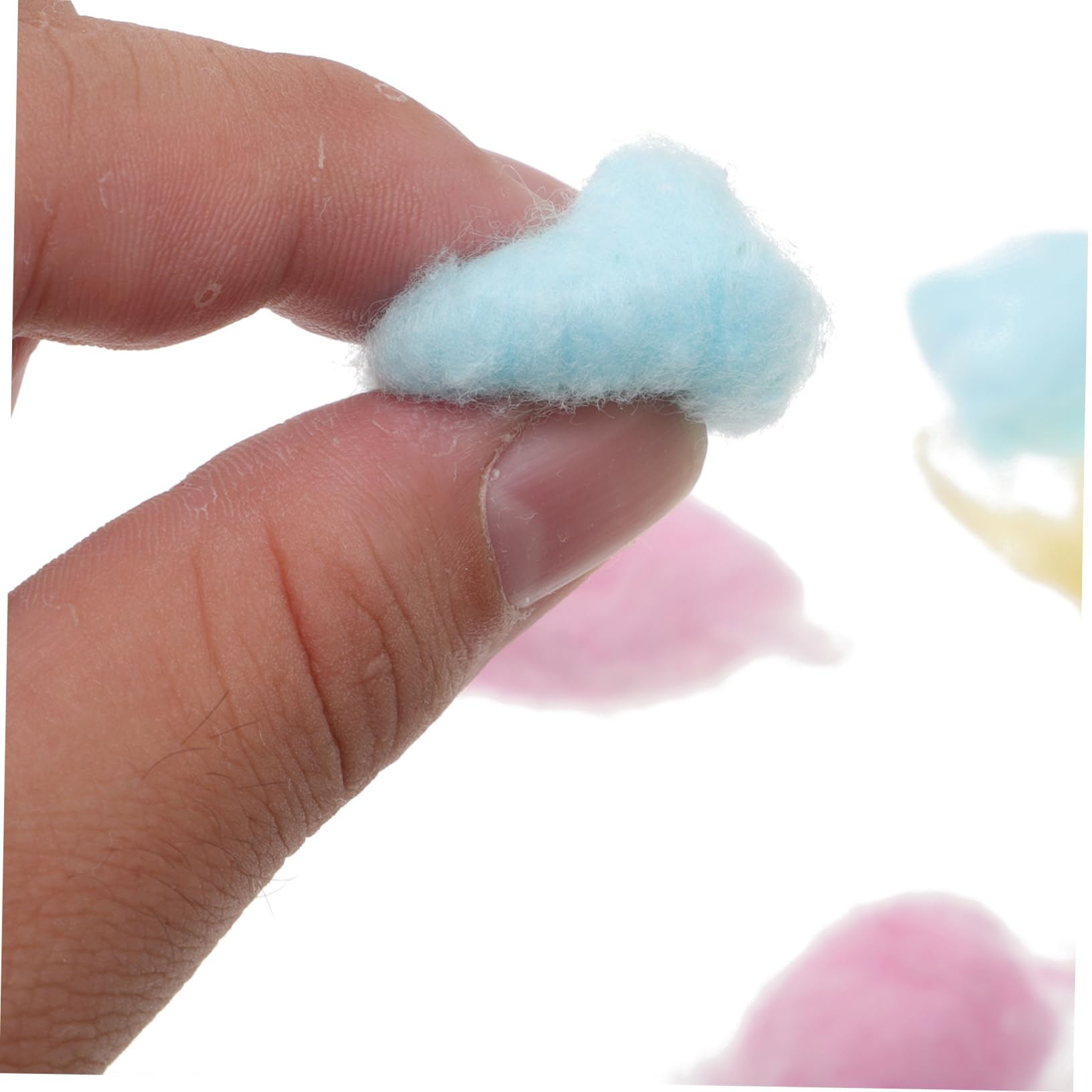 Bunte Wattebällchen für Babys aus Baumwolle 1 Packung