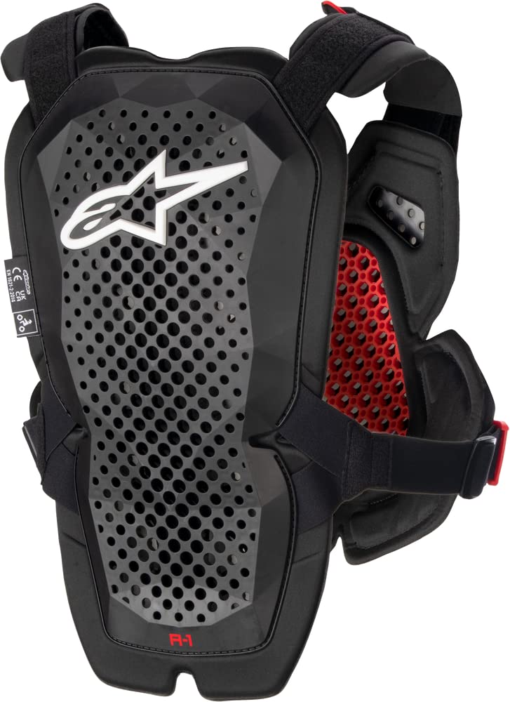 Alpinestars Pettorale A-1 Pro Antracite/Nero/Rosso