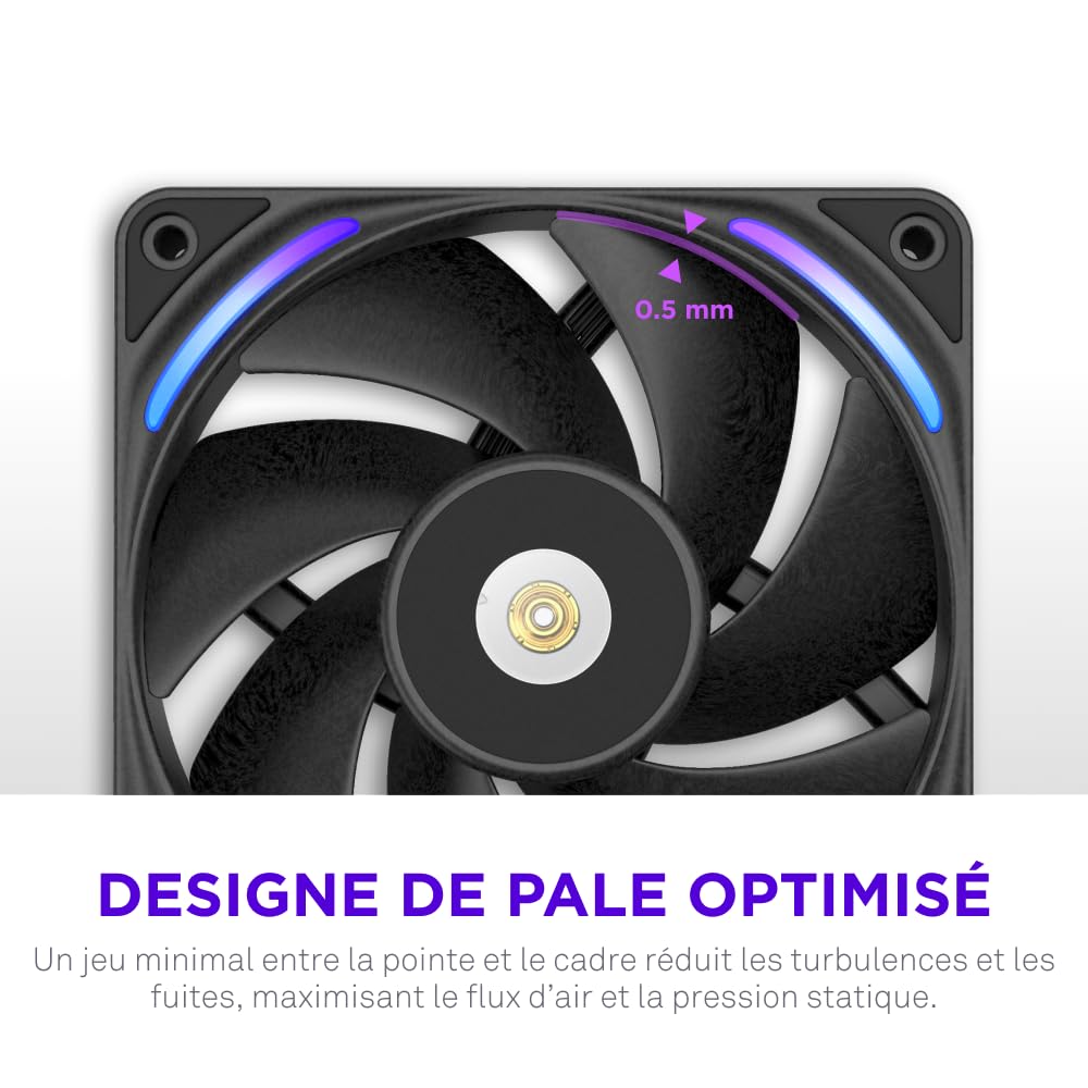 NZXT F360X - Ventilateur monobloc 360mm PWM RGB Performance - Noir
