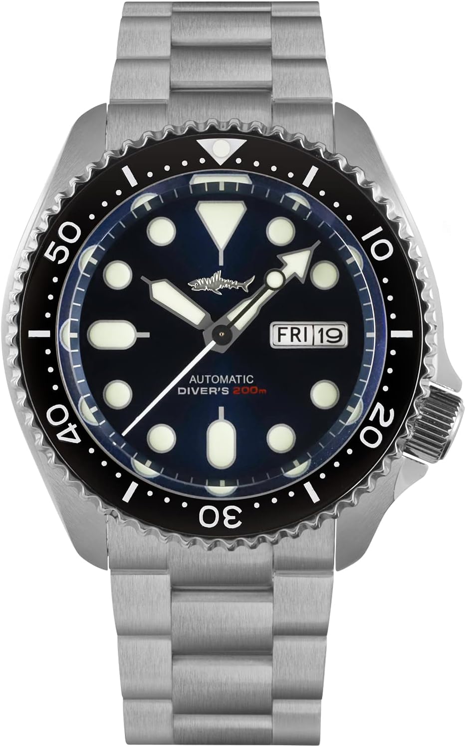 Tactical Frog Heimdallr SKX007 Watches for Men, NH36A Movement Sapphire Crystal 200M Diving Automatic Watches C3 Luminous, 42mm Dial