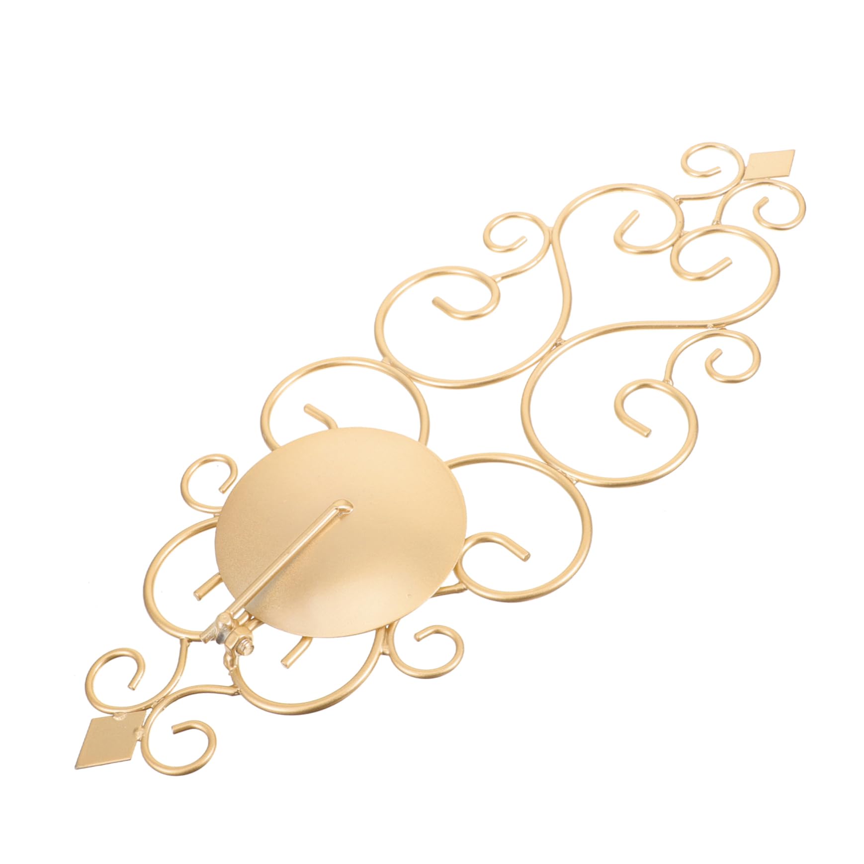 ULDIGI Wall Candle Holder Wrought Iron Wall Sconce Candle Holder for Home Decor Easy to Clean Stylish Design for Bedroom Bathroom Bar Cafe and Dining Room