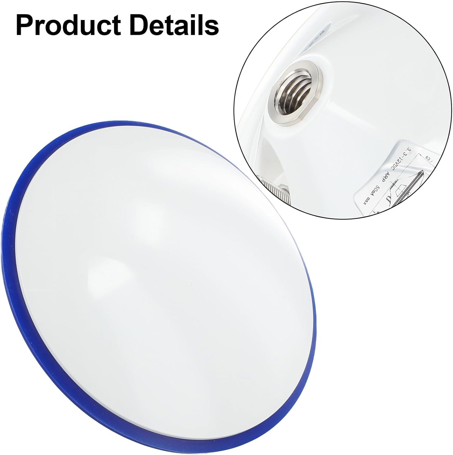 Multi-Band GNSS GPS Antenna with High Gain and Wide Beam Compatible with AG15 AG25 AG35 Supports GPS L1/L2 GLONASS G1/G2 BeiDou B1/B2/B3 for Galileo E1/E5b for Precision Surveying