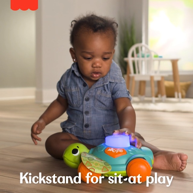 Glow Worm Fisher Price Linkimals Sit-To-Crawl Sea Turtle Poppity Pop - Main Image