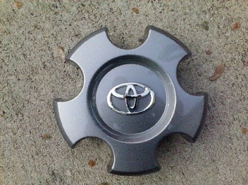 パーツ CA2010A Toyota T-Force Matte Black Wheel Center Cap 89-9598C 881C01