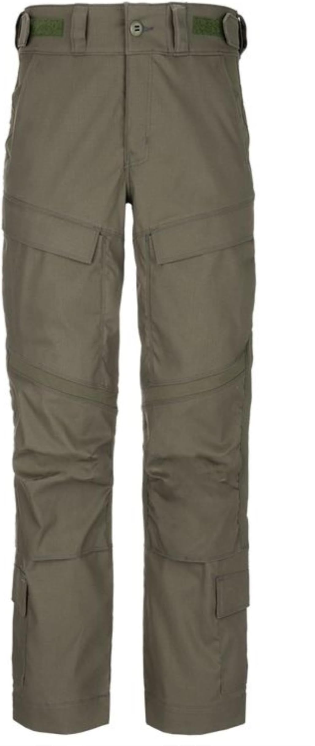 Vertx Recon Flex Pant Mens Stretch Mini-Ripstop, Adjustable Waist Pull Tabs, YKK Zip Back Pockets, Od Green - 34 W x L 36