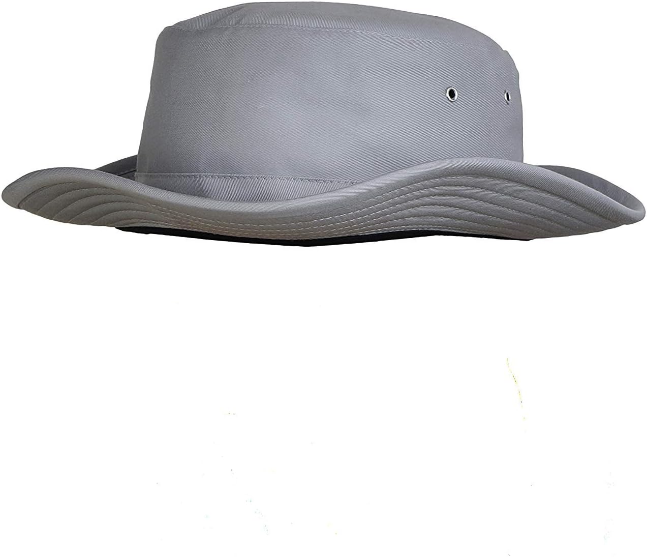Men's Cotton Hat (magic-umpire-L.Grey_Light Grey_Free Size)