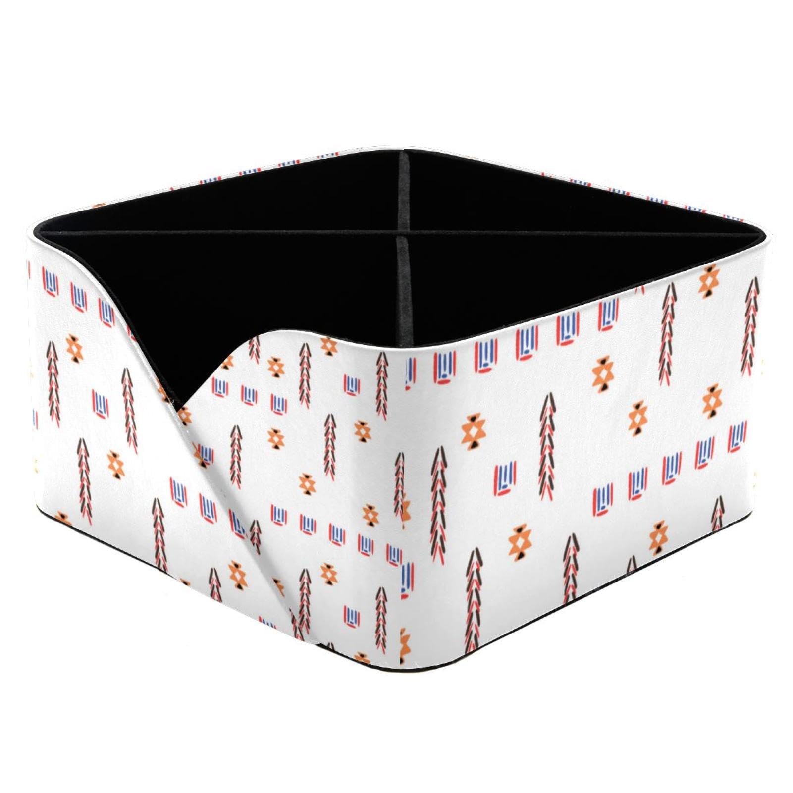 Porte-stylo rectangulaire élégant et organisateur de bureau pour rangement papeterie
