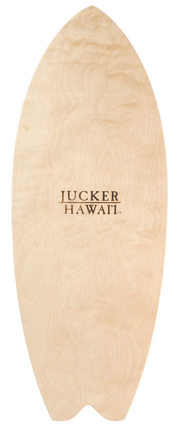 JUCKER HAWAII Balance Board Ocean Rocker - Tavola Di Equilibrio In Legno Per Surf Da Casa, Bambini E Adulti