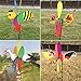 Delight eShop Cute 3D Bee Large AnimalWindmill Wind Spinner Whirligig Yard Garden Decor (Bee)