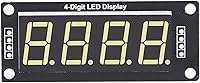 Vista 8 de 4 módulos de segmento digital Tm1637 Pantalla digital LED de 4 dígitos de 7 segmentos Pantalla digital LED de 0.56 pulgadas, pantalla de reloj
